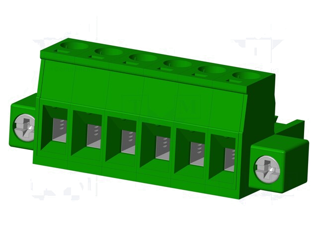 Connector: ontkoppelbare terminal strip; stekker; vrouwelijk Connector: ontkoppelbare terminal strip; stekker; vrouwelijk